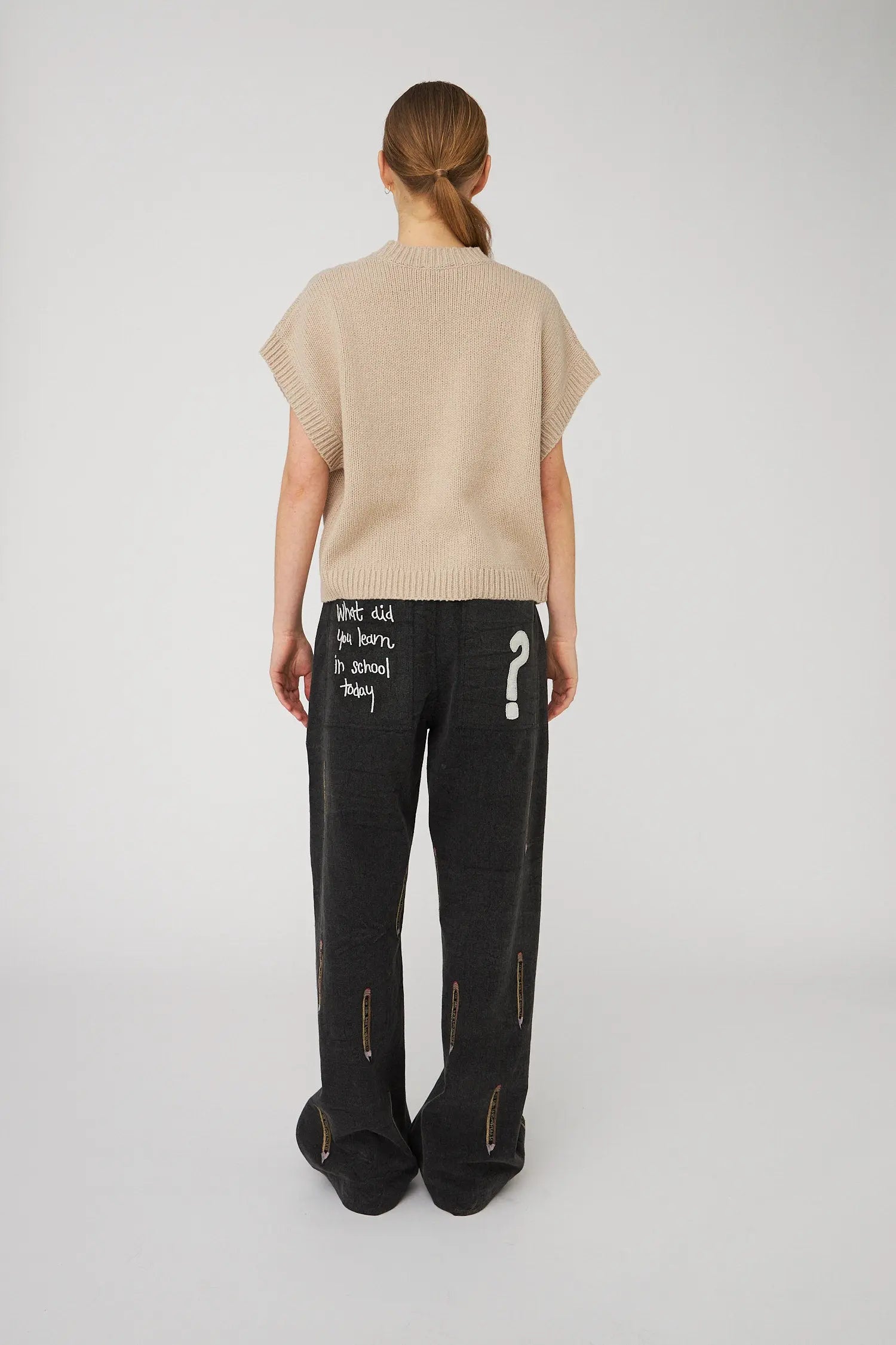 Stella Nova Cable Knit Vest Vest 011 Sand