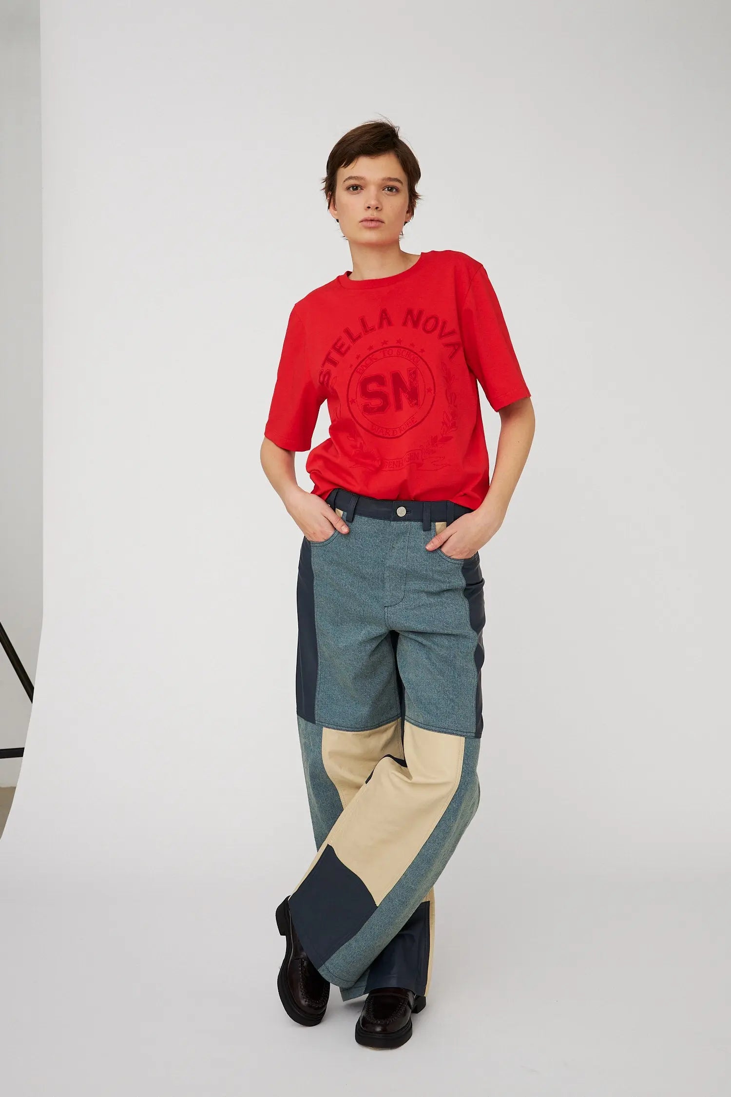 Stella Nova STELLA NOVA Printed T-Shirt T-shirt 418 Flame Red