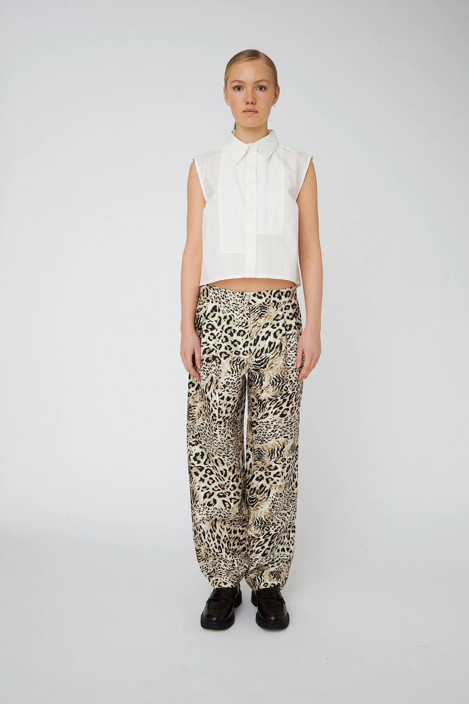 Stella Nova Crispy Carrot Pants Pants 081 Leopard