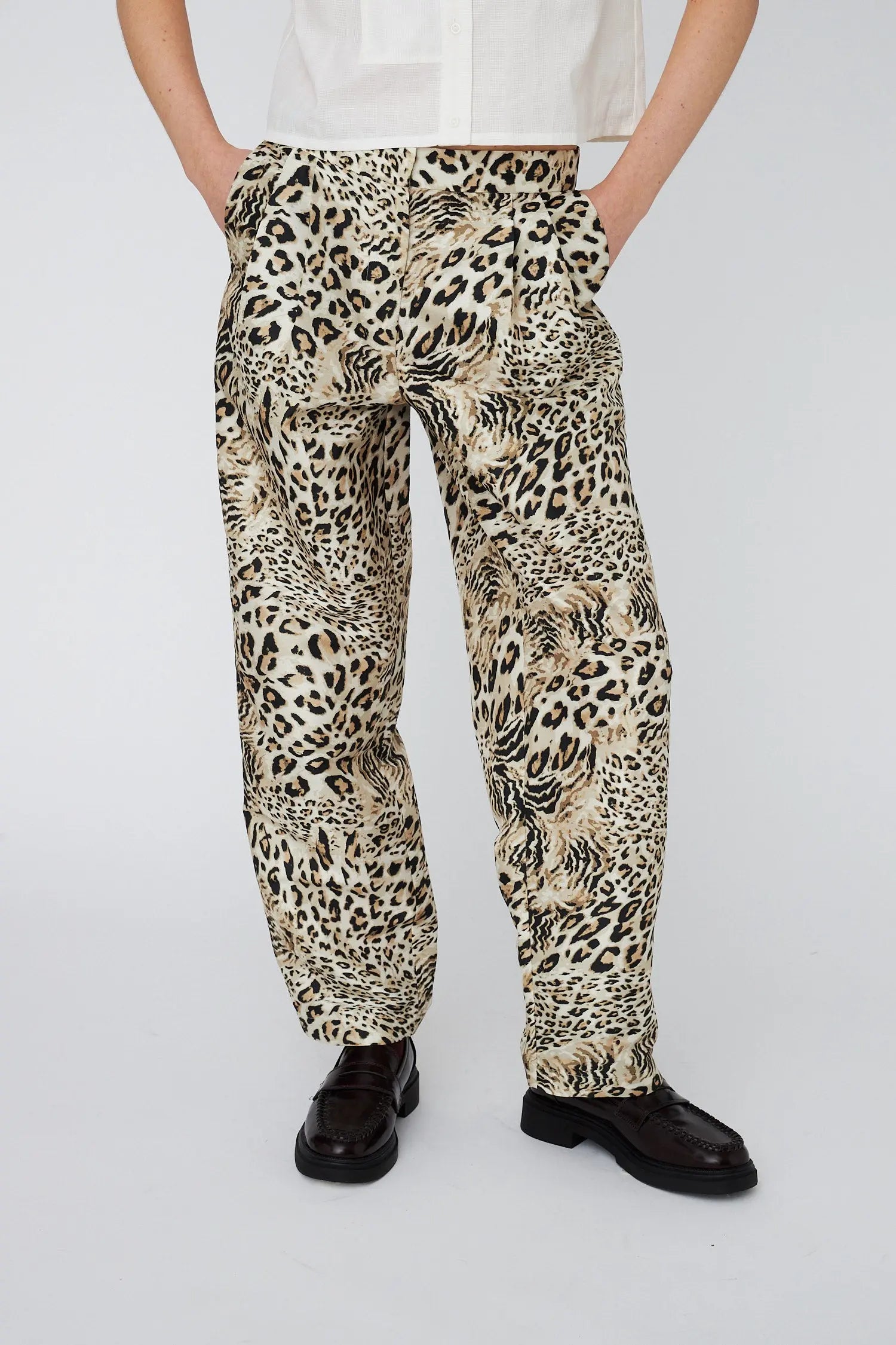 Stella Nova Crispy Carrot Pants Pants 081 Leopard