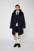 Quilted Duffel Coat - Navy